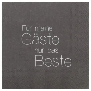 räder Servietten Für meine Gäste nur das Beste"