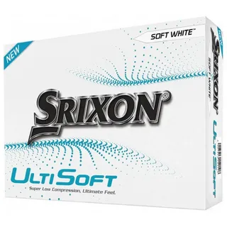 Srixon UltiSoft Golfbälle, white