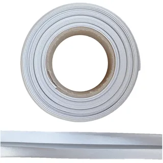 ME:NaMa Schrägband aus Polyester (Satin) - 10 m x 20 mm (gefalzt) - Hochwertiges Einfassband, Satinband, Schrägband - Ideal zum DIY-Nähen - In Belgien hergestellt, auf Einer Rolle (Grau)
