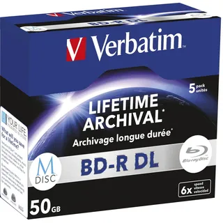 Verbatim M-Disc BD-R DL 50GB Jewel Case