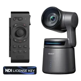 OBSBOT Tail Air Remote Combo mit NDI, 4K, Konferenzkamera,