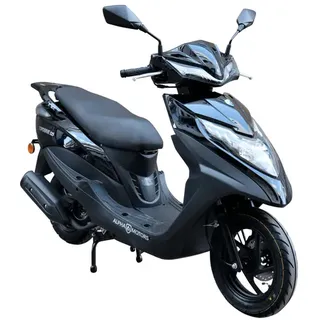 Alpha Motors Topdrive 125 ccm 8,6 PS 85 km/h schwarz