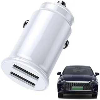 Auto-Telefon-Ladekabel, Schnelllade-Auto-Adapter, universelles Auto-Telefon-Ladegerät, Auto-Telefon-Netzteil, Hochgeschwindigkeits-Auto-Ladegerät, kompaktes Auto-Telefon-Ladegerät, tragbares Auto-Lade