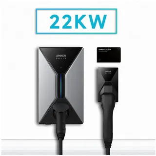 22 kW ohne Kabel Steckdosen-Version Schwarz