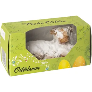 Ostern KuchenMeister Mini Osterlamm mit Puder in Geschenkverpackung 120g