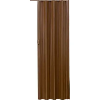 Tectake tectake® Falttür, Doppelwandprofil mit Schiebegriff, mit Magnetverschluss, 80 x 203 cm