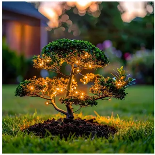 esotec Solar Lichterkette 2,3 m Bernstein