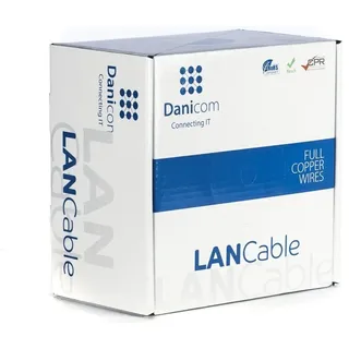 danicom CAT6A S/FTP 100m - LSZH (Fca)