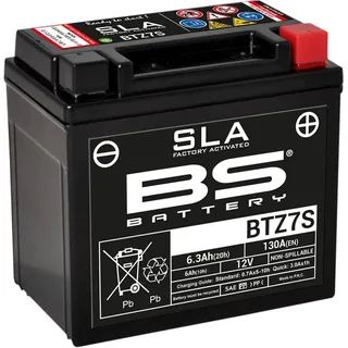 BS Battery Batterie BS-Battery, SLA versiegelt, Batterie "YTZ7S-BS"