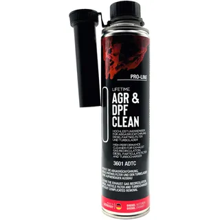 LIFETIME AGR & DPF CLEAN Pro-Line - Hochleistung Diesel Reiniger, AGR Reiniger Diesel & Dieselpartikelfilter Reiniger für umfassende Reinigung von AGR, DPF & Turbolader. 400ml für 80l Diesel