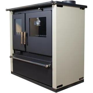 EEK A+ Verso CS Plus Küchenofen Kaminofen Holzherd 7.7 kW - Ivory