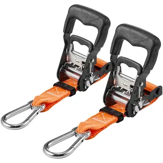 Vevor Spanngurte 38,1 x 1828,8 mm 1100 kg Bruchlast 2er-Pack