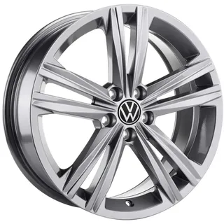 Volkswagen Tiguan Leichtmetallfelge Sebring, Grau Metallic, 7,0J x 18 Zoll, 5-Loch, 112mm Lochkreis, 43mm ET, 235/55 R18