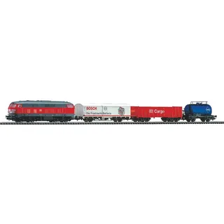 PIKO Start-Set mit Bettung BR 218 der DB AG 57154 H0