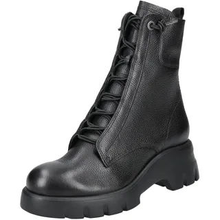 Paul Green Stiefelette Glattleder", Damen Schnürstiefelette schwarz 38,5