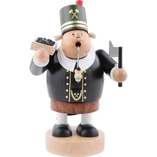 KWO Olbernhau 21505 Räuchermännchen Bergmann 18 cm