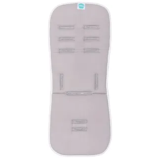 fillikid Sitzauflage Muslin 30x73 cm Exklusiv in Stone Grey | Gr.: onesize