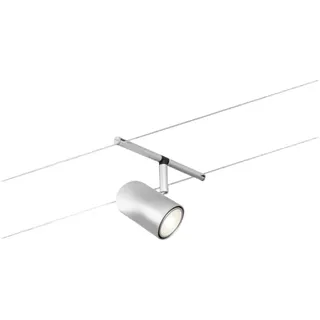 Paulmann CorDuo Seilsystem Cup Einzelspot GU5,3 max. 10W 12V Chrom matt, Chrom
