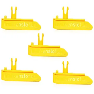 GOKarli Leitkiel Leitkeil Frankenslot V3.0 für Carrera Digital 132 Digital 124 Exclusiv Evolution Orange (5 Stück)