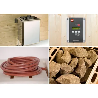 Weka Saunaofenset 7,5 kW + Zubehör