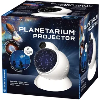 Thames & Kosmos Planetarium-Projektor, Wissenschafts-Kit für Kinder, Lernressourcen für Astronomie, STEM-Spielzeug für wissenschaftliche Experimente, 3 Sprachen, ab 8 Jahren