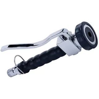 BE-Gastro BE-GASTRO® I Profi Gastro Handbrause schwarz inkl. Feststellbügel schwarz | 1/2" Standard-AG | Ersatzbrause für Geschirrbrause/Gastrobrause