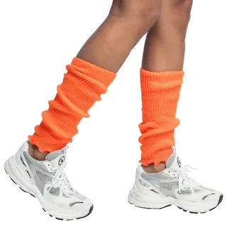 Boland - Beinwärmer für Erwachsene, Unifarben, Einheitsgröße, Stulpen, Socken, Overknees, 80er Jahre, Kostüm, Karneval, Mottoparty