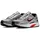 Herren Metallic Silver / Black / White 40