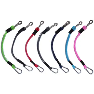 NETPROSHOP Anbindestrick für Pferde Transport zur Verwendung im Anhänger 90 cm lang, Farbe:Dunkelblau