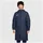 lange Winterjacke/Stadionjacke Herren 451 obsidian/white XL