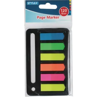 Stylex Page-Marker, 120 Flaggen, farbig