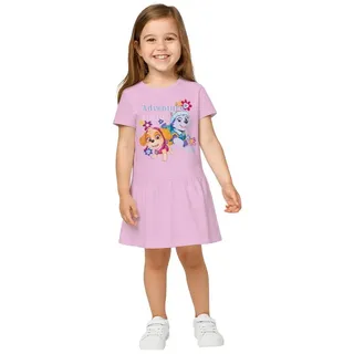 Paw Patrol Kleid Adventure Awaits! Kleidchen mit kurzen Ärmeln rosa | Gr.: 122-128