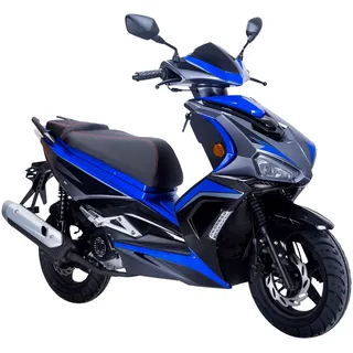 GT UNION Striker 50 ccm 2,5 PS 25 km/h schwarz/blau