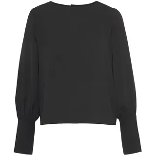 LASCANA Langarmbluse schwarz 38