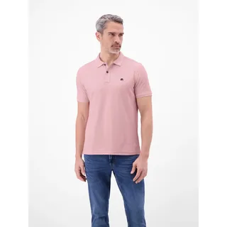 Lerros Poloshirt für Herren COOL & DRY Piquéqualität - vivid rose, - L