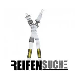 Schroth Gurt - Quickfit asm silber mit SCHROTH RACING Logo rechts für BMW E36