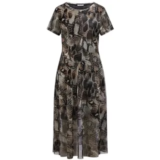 Mesh-Kleid zum Schlupfen Efixelle braun, 48