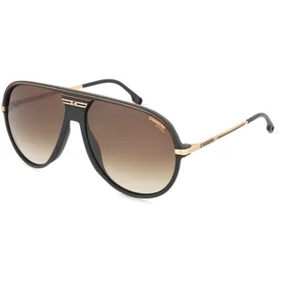 Carrera C SPORT 06/S Herren-Sonnenbrille Vollrand Pilot Kunststoff-Gestell, schwarz