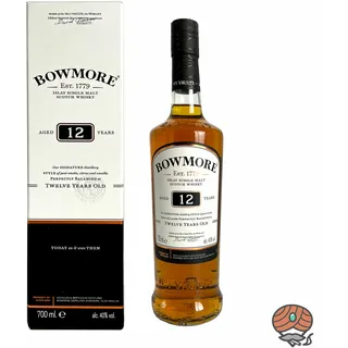 Bowmore 12 Years Old Islay Single Malt Scotch 40% vol 0,7 l Geschenkbox