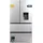 WD Edelstahl French Door (510 l, 1830 mm hoch, Edelstahl)