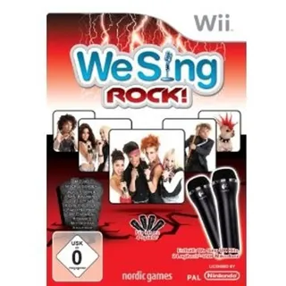 THQ Nordic We Sing Rock! + 2 Mikrofone (Wii)