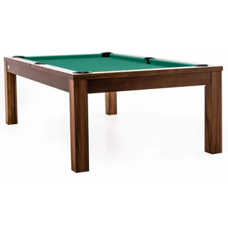 Stradivari Billardtisch Ambiente II EuroSpeed, Grün, 8 ft (Spielfeld 224x112 cm)