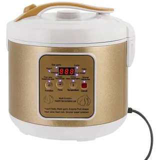 Schwarzer Knoblauch Fermenter, 6L Joghurtbereiter, Schwarze Knoblauch Fermentieren Maschine, Automatische Intelligente Fermentationsbox, für herzustellen Joghurt/Natto/Reiswein usw
