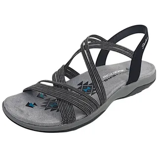 SKECHERS Reggae Slim Turn It Up Damen Schwarz 36