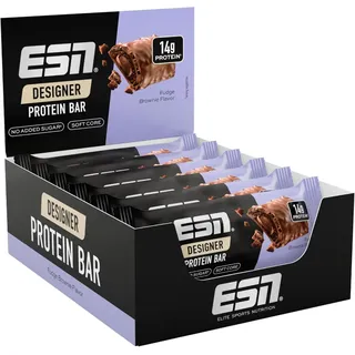 ESN Designer Proteinriegel Fudge Brownie 12 x 45 g