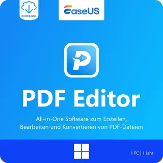 EaseUS PDF Editor / Windows / 1 PC / 1 Jahr / KEY (ESD)