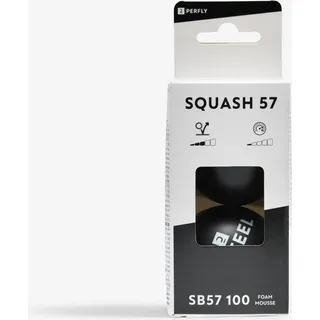 Squashbälle - Schaumstoff SB57 100 2er-Pack Foam Black EINHEITSGRÖSSE