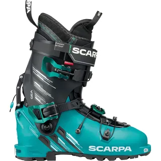 Scarpa Gea Damen Tourenskischuhe Türkis/Schwarz 26,0