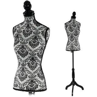 Mendler Schneiderpuppe T220, Schaumstoff - Barock | Schaufensterpuppe, Torso weiblich