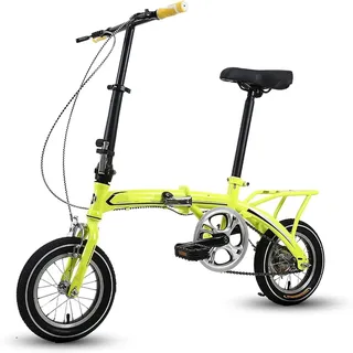Kcolic 12 Zoll Klapprad, Kompaktes Citybike, Für Studenten Und Erwachsene, Leichtes Mini Klapprad Für Die Arbeit Fahrrad E,12inch